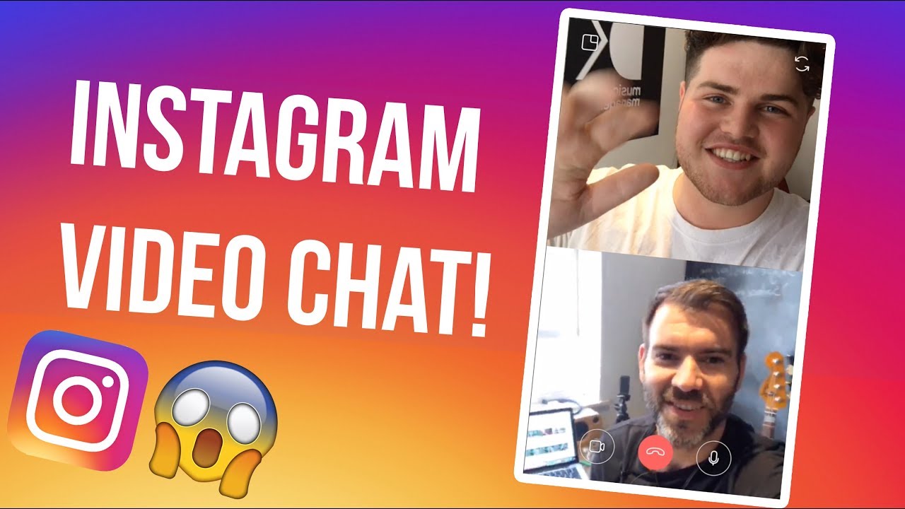 HOW TO  VIDEO CHAT ON INSTAGRAM! (June 2018 Update!)