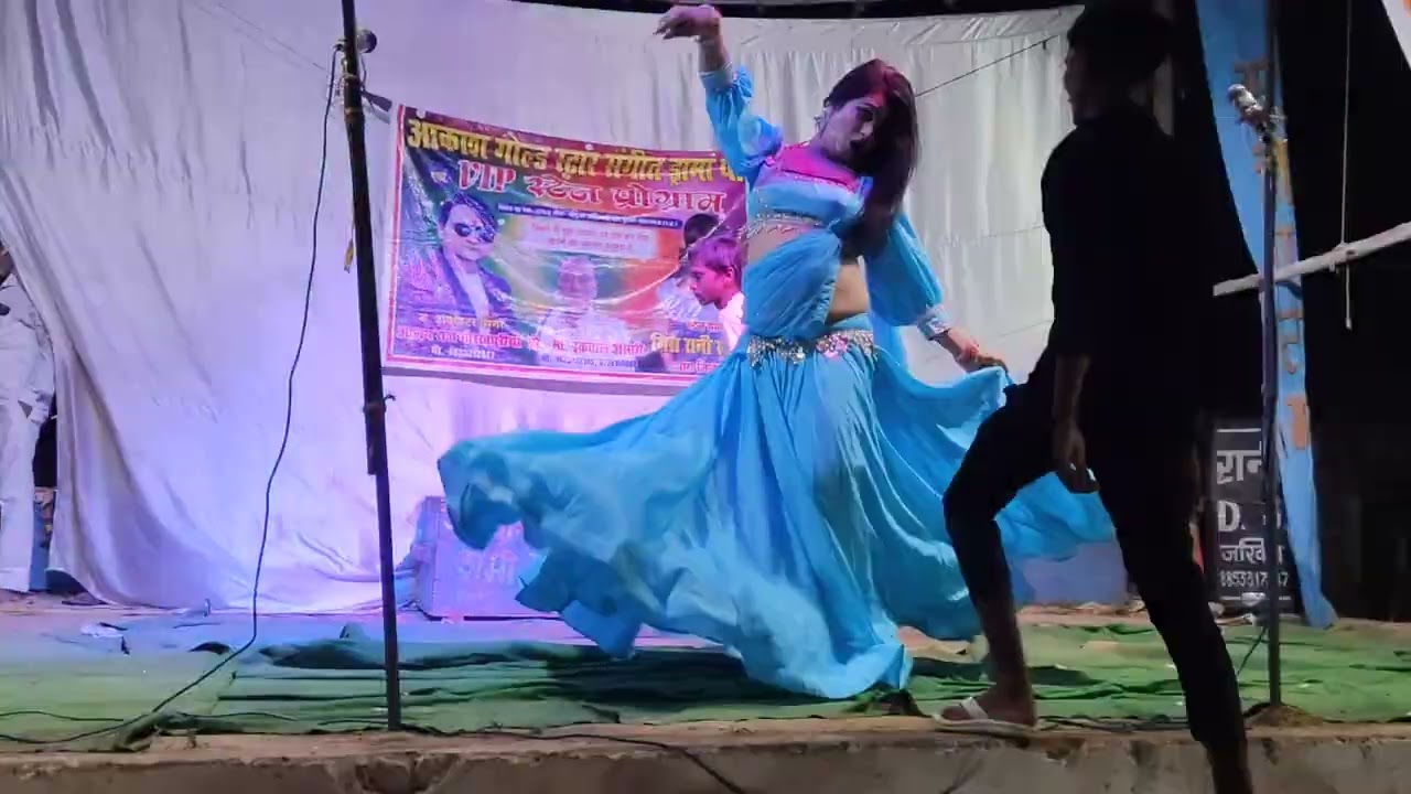 Aalam Raj Gorakhpuriya ka sandar stej sho आकाश गोल्ड स्टार ड्रामा पार्टी जखीरा घुघली महराजगंज 