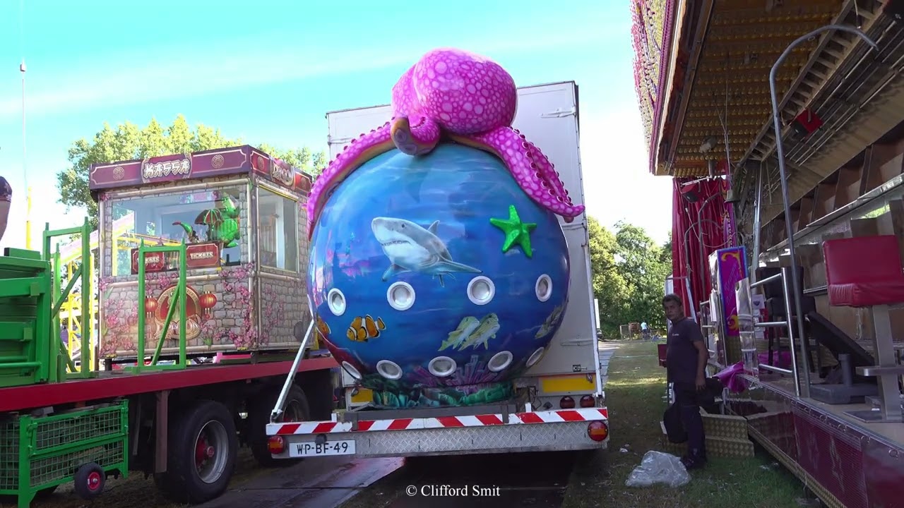 Kermis Heemskerk 2025 Afbouw en Transport