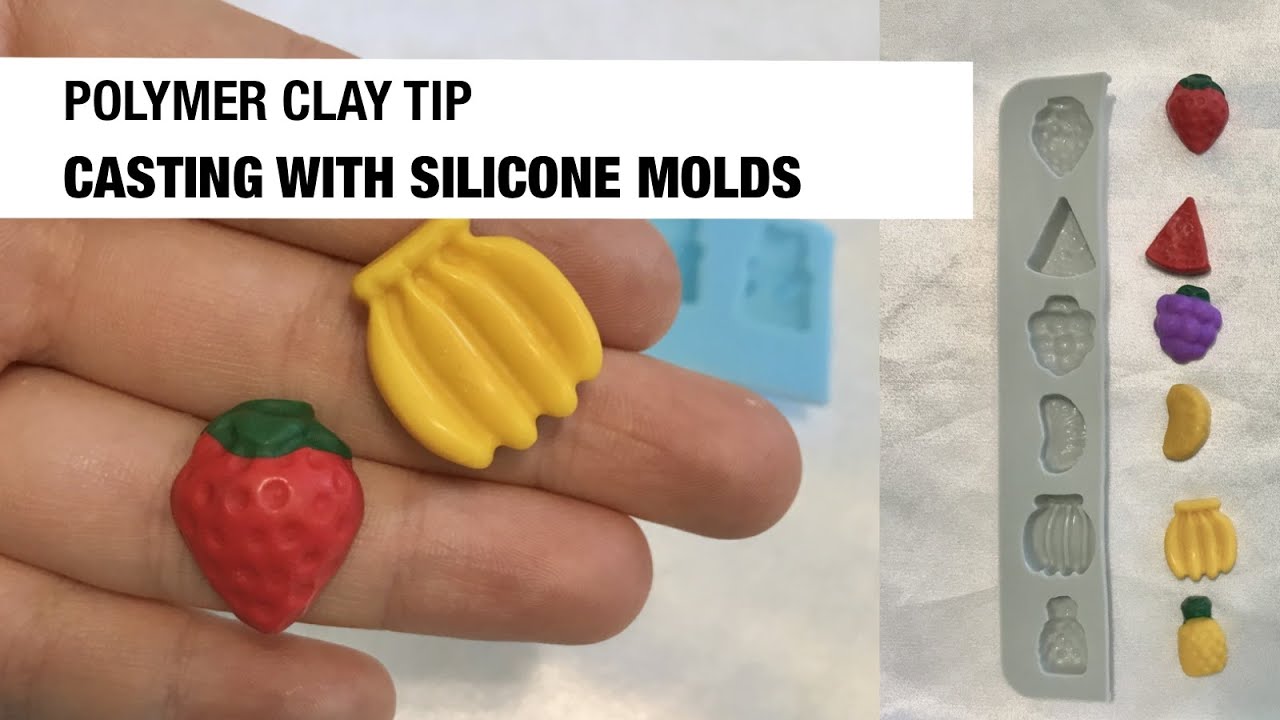 Tips&Tricks: How to use silicone molds for polymer clay projects