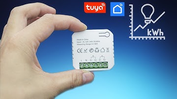 Thiết bị Nhỏ Gọn Giúp theo dõi Điện Năng Lượng Mặt Trời - Tuya WiFi