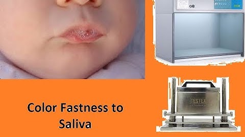 Color Fastness to Saliva