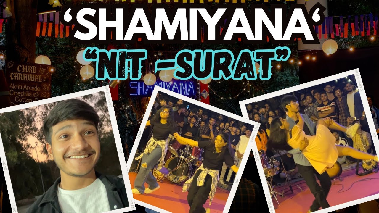 SHAMIYANA EVENT 2k24 in SVNIT |Nit surat|