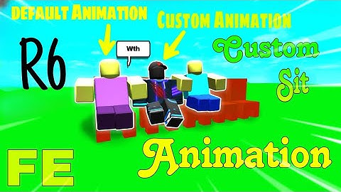Script Arceus X /Fluxus Hydrogen Showcase | Fe R6 Custom Sit Animation
