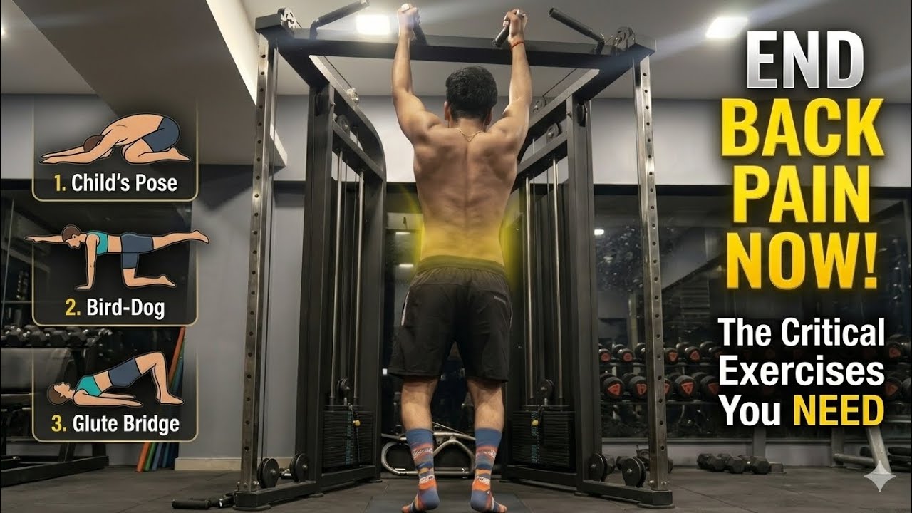 Back Pain Relief Exercises | Back Pain Relief in 5 mins - YouTube