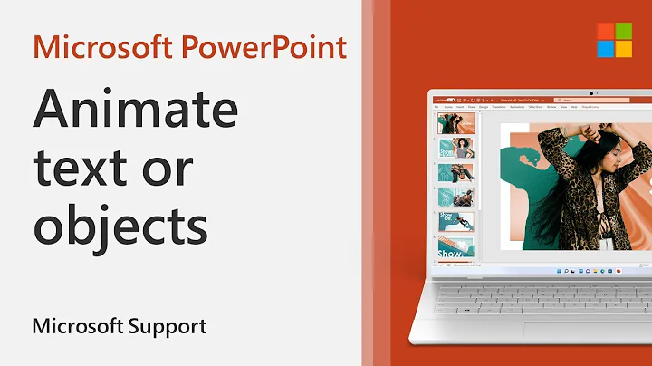 How to animate text or objects in PowerPoint | Microsoft