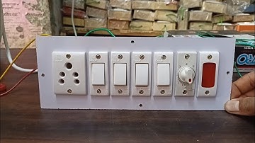 4 switch 1 socket 1 regulator 1 indicator board wiring connection | fan regulator connection |