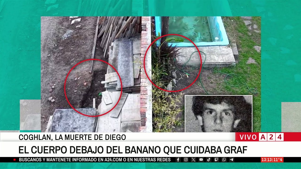 🚨 COGHLAN, EL CRIMEN DE DIEGO: LA PISTA DEL BANANO PROHIBIDO