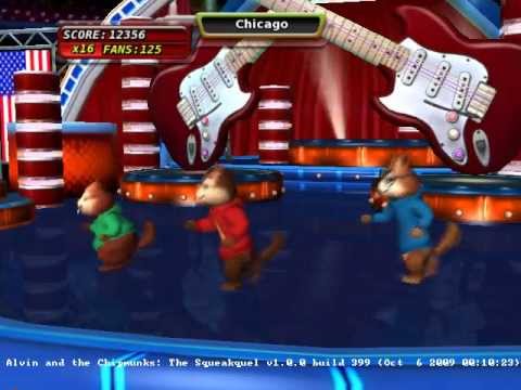 alvin and the chipmunks the squeakquel wii