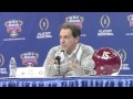 Nick Saban tells a story about Urban Meyer