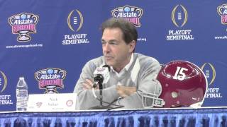 Nick Saban tells a story about Urban Meyer