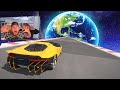 dieses AUTO SPRINGT 231,4535 METER! (mega RAMP)