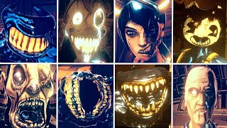 BATDR + BATIM - All Bosses & Endings In Bendy Games