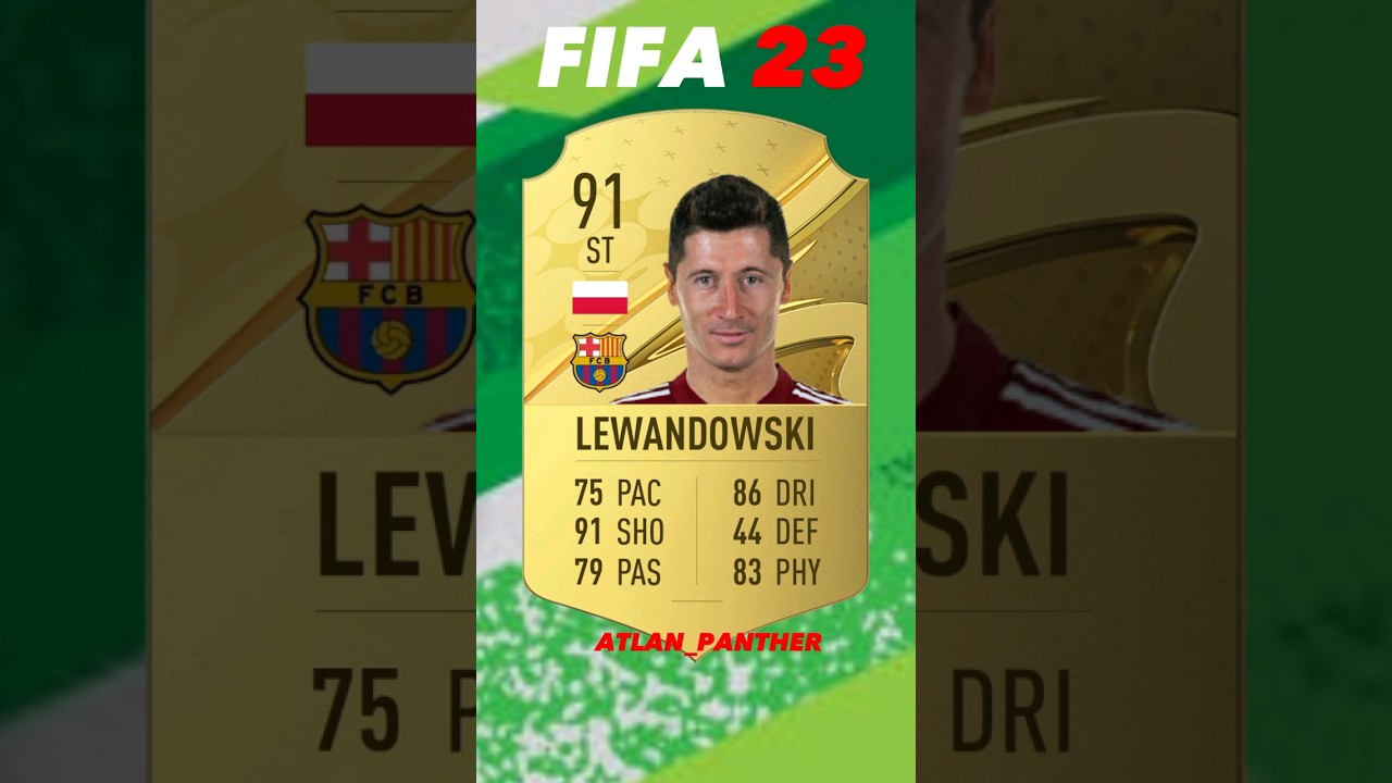 Robert Lewandowski - FIFA Evolution (FIFA18 - FIFA23)