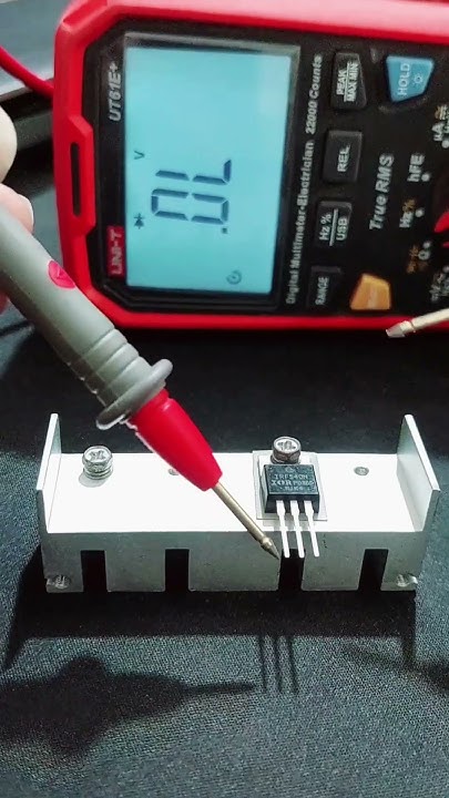How to test a MOSFET with Multimeter in Diode mode. - YouTube