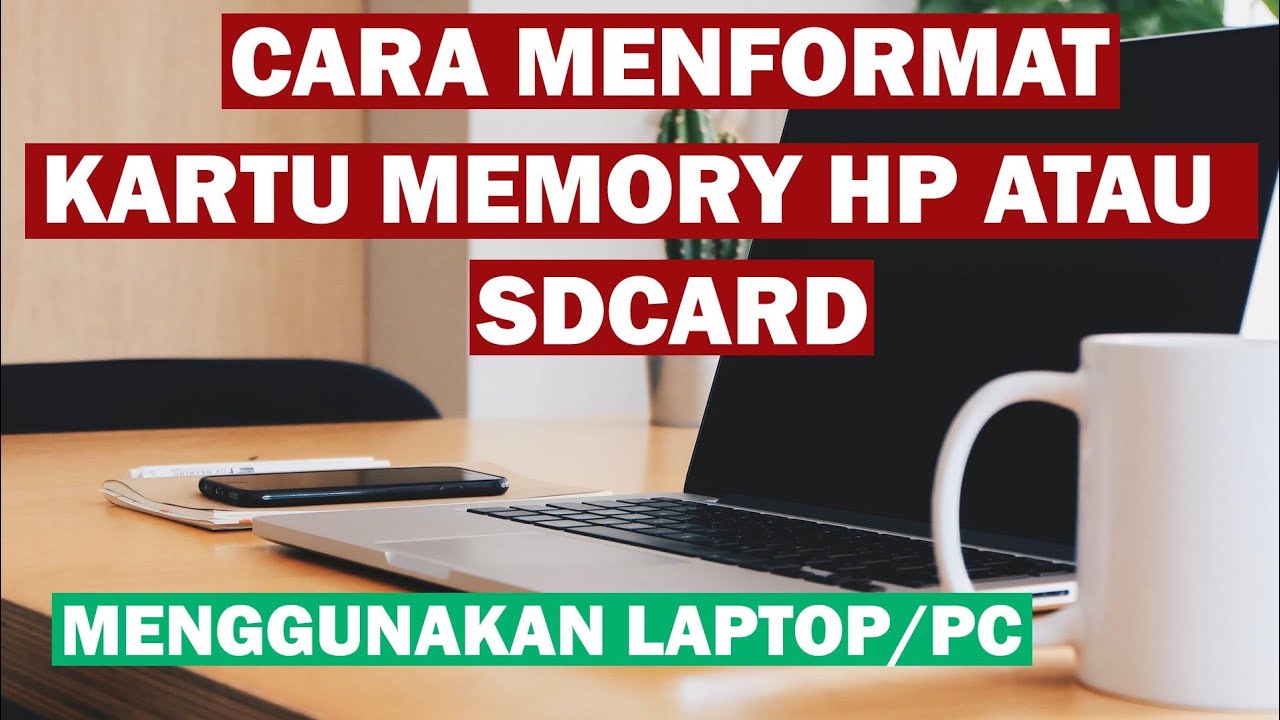 2 Tutorial Cara Memformat Kartu Memory Hp atau SD CARD Menggunakan