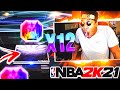 GETTING MY 12TH GALAXY OPAL IN NBA 2k21 MyTEAM! ONE AWAY FROM A FULL GALAXY OPAL SQUAD!