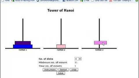 How to solve the Tower of Hanoi