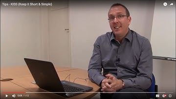 KISS (Keep it Short & Simple) - Tips