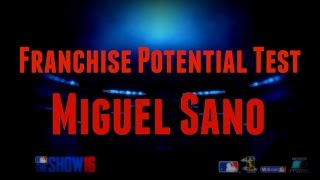 MLB 16 The Show | Franchise Potential Test | Miguel Sano