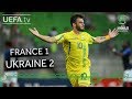 #U19EURO highlights: France 1-2 Ukraine