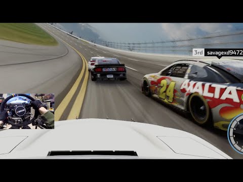 nascar-heat-5---how-my-first-online-races-went-w/nascar-fanatec-direct-drive-rig!!