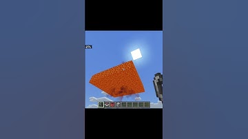 Minecraft Lava Tower Build #minecraftshorts #minecraft #minecrafttotorials  #gaming