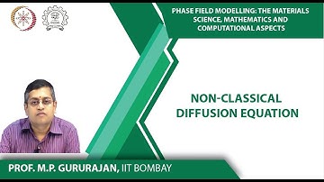Non-classical diffusion equation