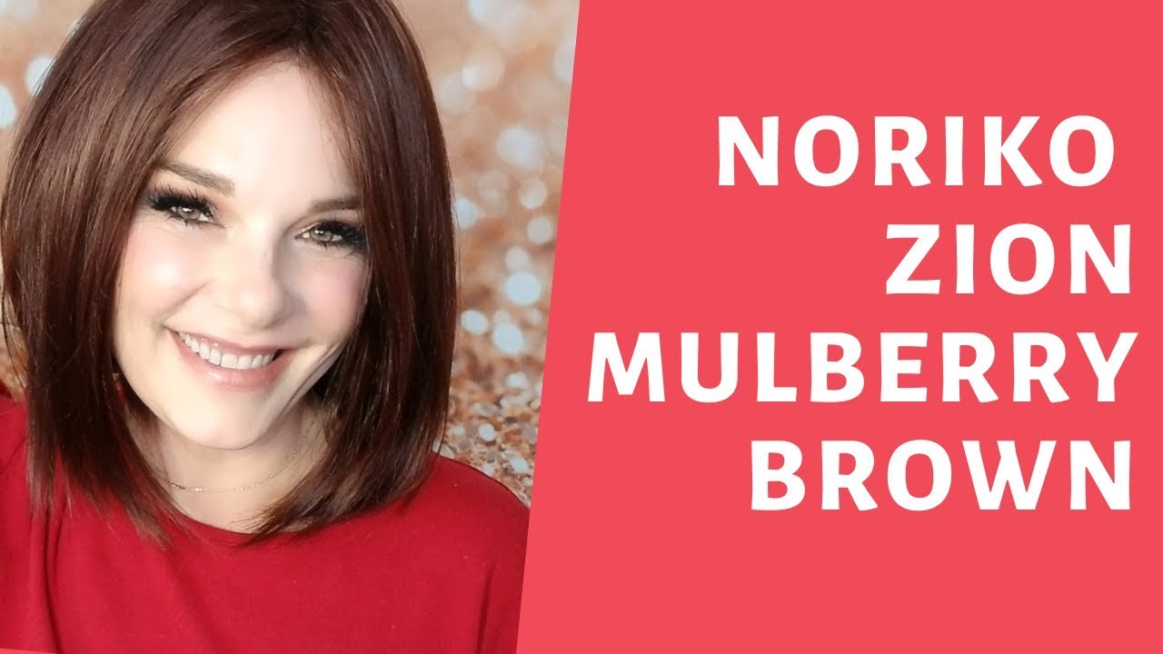 Noriko Zion | Mulberry Brown | Wig Review