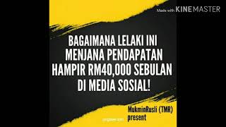 Rahsia anak muda menjana 40,000 sebulan
