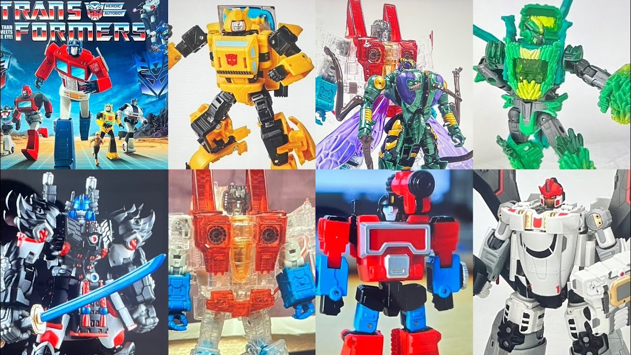 Transformers new legacy united & takara figure images. Ironfactory