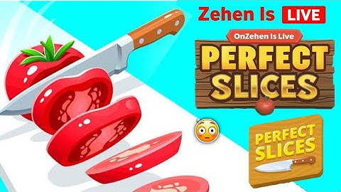 Perfect Slice 🍅🔪 Game Live Playing Episode - 2 #live #gaming