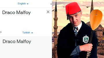 Draco Malfoy in different languages meme