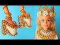 Как сделать туфли для куклы Барби. 7 DIY Barbie обувь: ТУФЛИ, ПЛАТЬЕ, СУМКА И МНОГОЕ ДРУГОЕ 💖