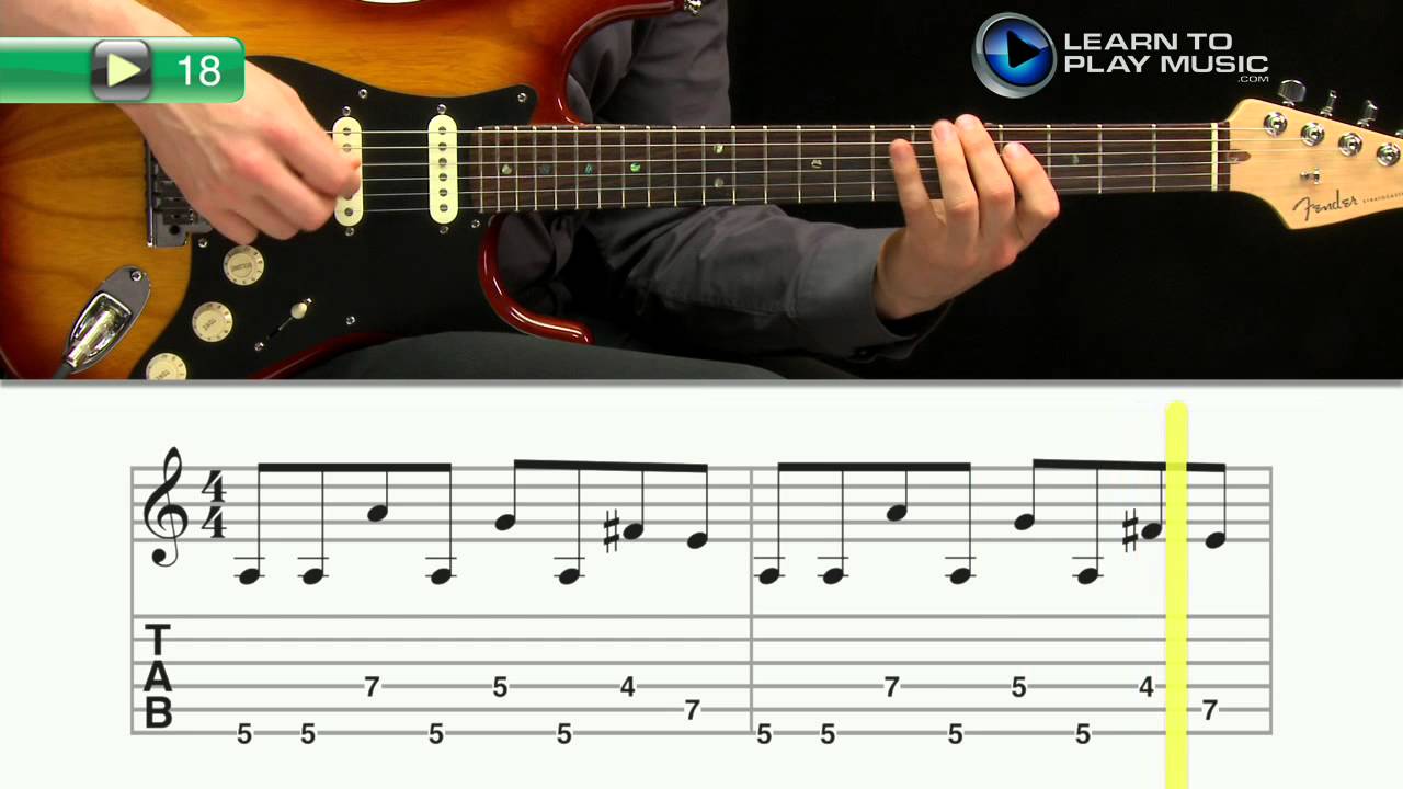 Ex018 Progressive Lead Guitar Method YouTube