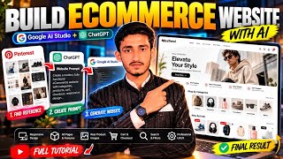 How to Build an E-Commerce Website with AI | Google AI Studio + ChatGPT 2026