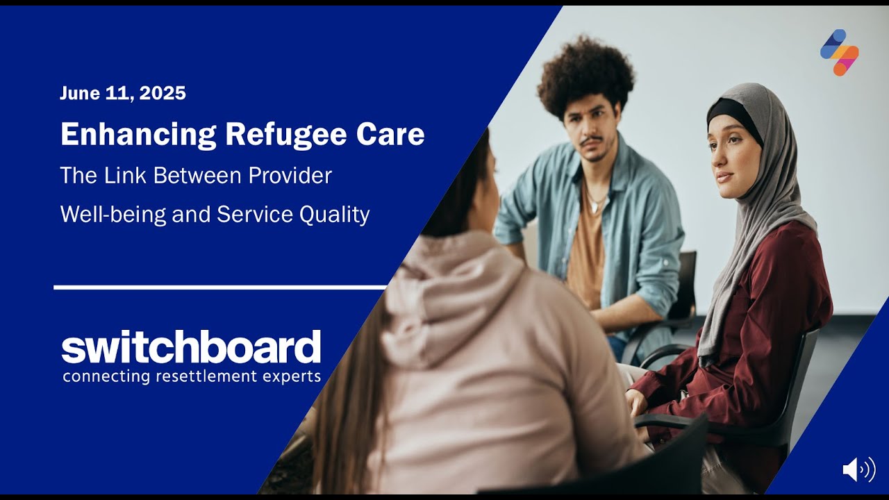 Enhancing Refugee Care: The Link Between Provider Wellness and Service Quality