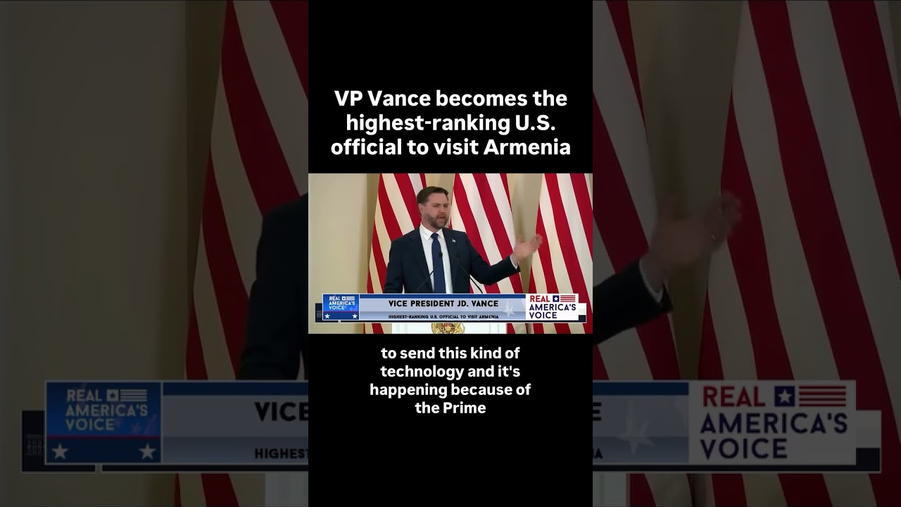 Вице-президент Джей Ди Вэнс стал самым высокопоставленным американским чиновником, посетившим Арм...