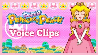 Super Princess Peach Voice Clips