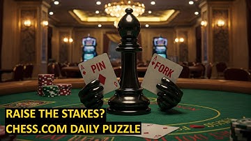See a Fork, Raise a Pin - Chess.com Daily Puzzle
