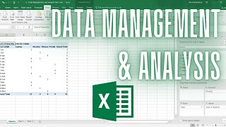 Excel Data Management and Analysis: Sorting, Filtering, Pivot Tables Tutorial | Complete Guide