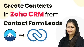 How to Create Contacts in Zoho CRM from Contact Form Leads