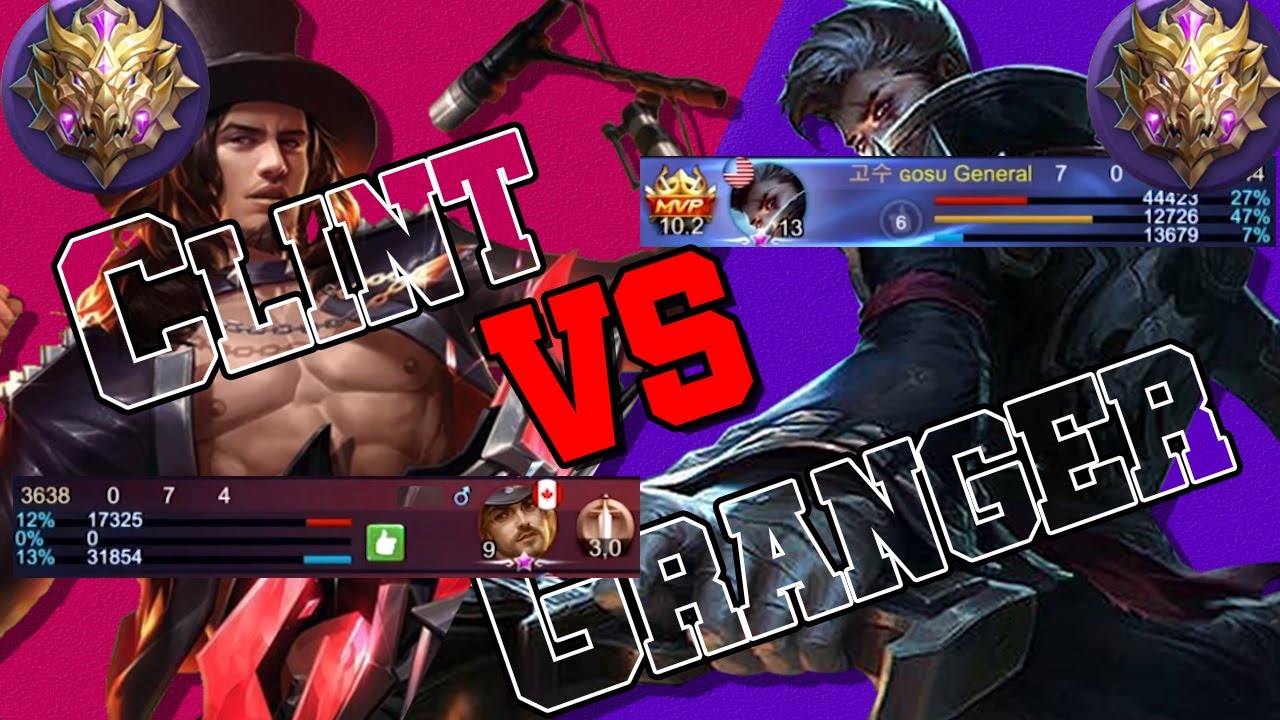 Clint got rekt by Granger in Mythic Glory Rank ㅣMobile Legends