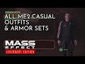 All Mass Effect 2 Casual Outfits & Armor Sets | Mass Effect: Legendary Edition