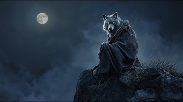 Silent Strength – The Lone Wolf Sage | The Power of Solitude and Inner Transformation.