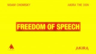 Watch Akira The Don Freedom Of Speech feat Noam Chomsky video