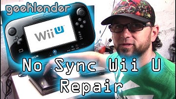 No Sync Wii U Repair - Brad Tratzinski