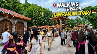 Kurdistan Hawraman Biara Walking Tour (4K)