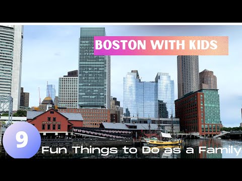 Vidéo: Lieux amusants pour les enfants à Boston