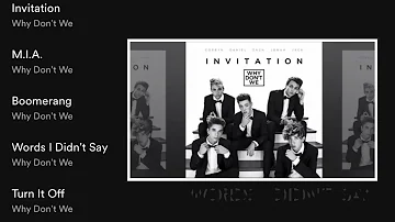 Why Don't We  Invitation Full EP